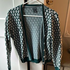 Floral Cardigan - L